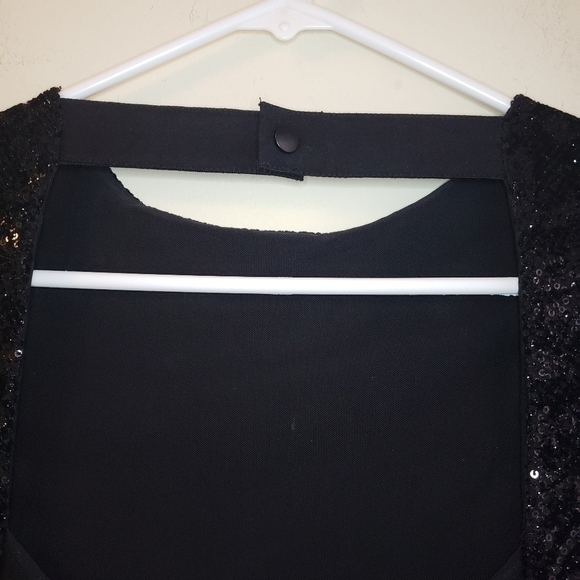 Alice + Olivia Sequin and Velvet Mini Dress - Picture 8 of 8